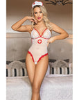 Nurse Bianca Set - White/Red - K. P.
