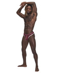 Sport Mesh Thong - Burgundy - K. P.