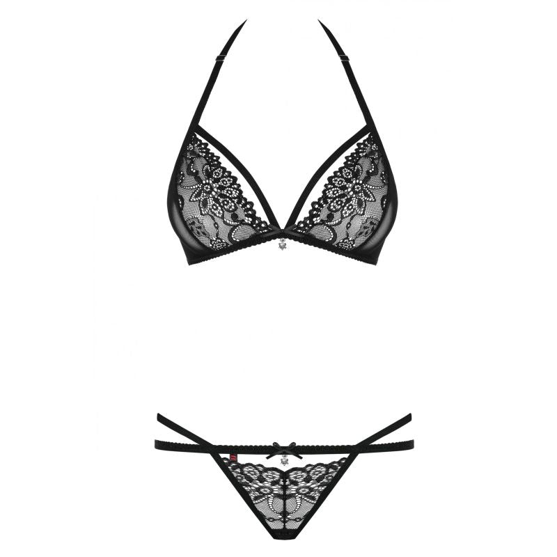 Bra & Panty Set - Black - K. P.
