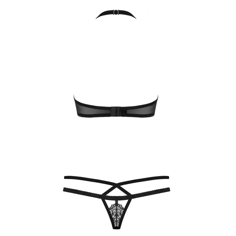 Bra & Panty Set - Black - K. P.