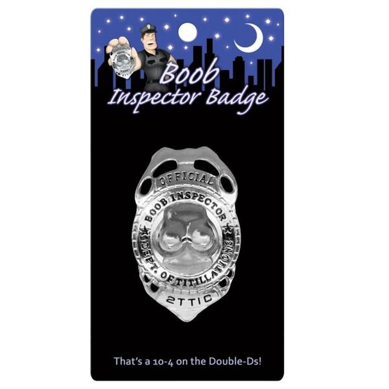 Boob Inspector Badge - K. P.