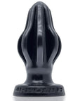 Finned Butt Plug - Airhole-2 Medium - Black - K. P.