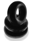 Fat Willy 3 Piece Jumbo Cockrings - Black - K. P.