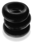Fat Willy 3 Piece Jumbo Cockrings - Black - K. P.