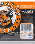 Fat Willy 3 Piece Jumbo Cockrings - Orange - K. P.