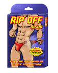 Rip Off Bikini Novelty Underwear - Black - K. P.