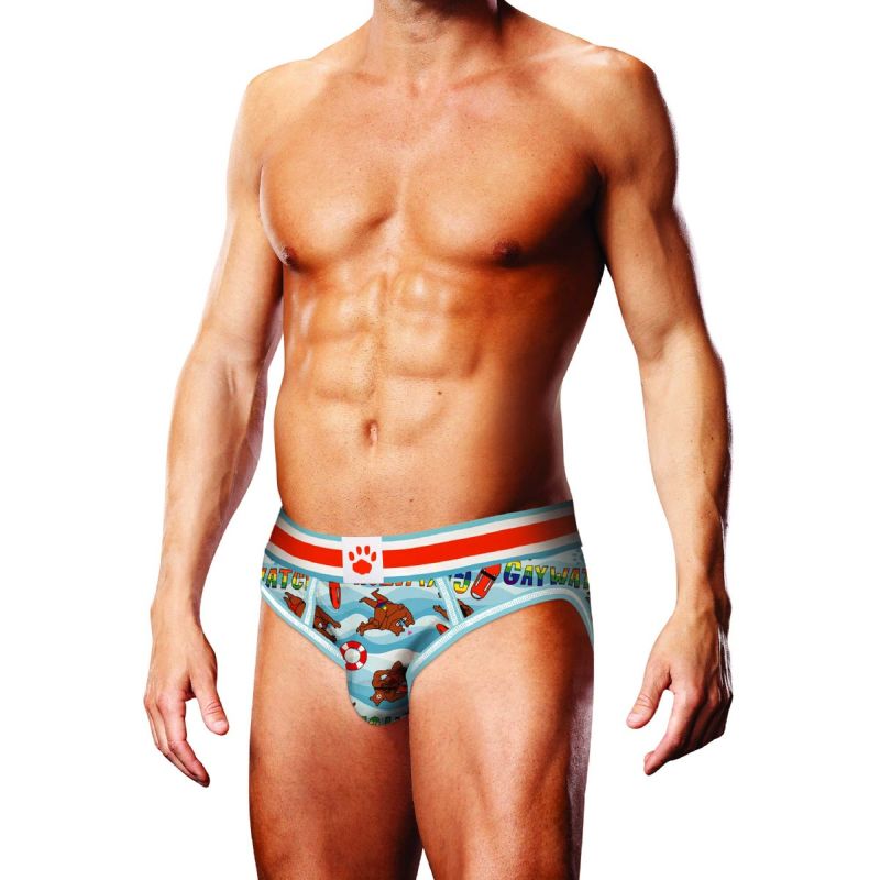 Open Back Brief - Gaywatch Bears - K. P.