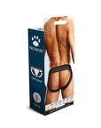 Mesh Open Back Brief - Black - K. P.