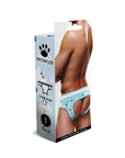 Winter Open Back Brief - Blue/White - K. P.