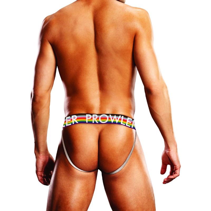Oversized Paw Jock - Black/Rainbow - K. P.