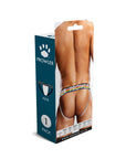 Oversized Paw Jock - Black/Rainbow - K. P.