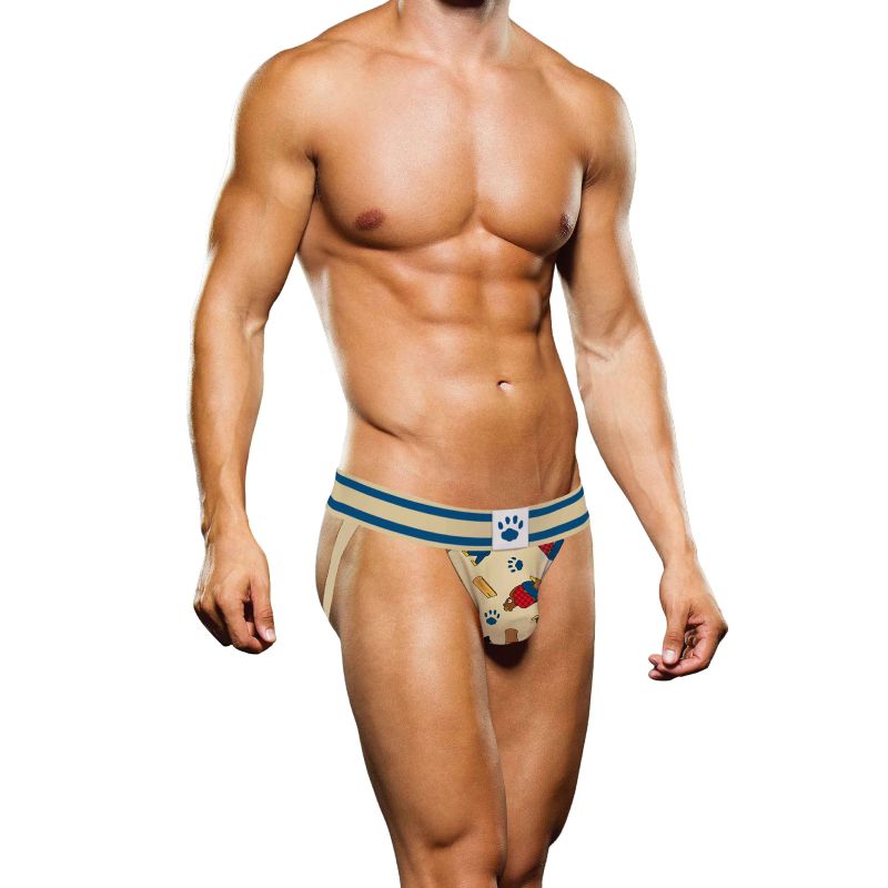Lumberbear Jock - Beige/Blue - K. P.