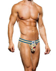 Lumberbear Jock - Beige/Blue - K. P.