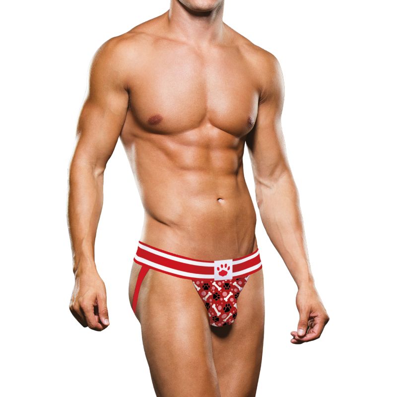 Red Paw Jock - Red/White - K. P.