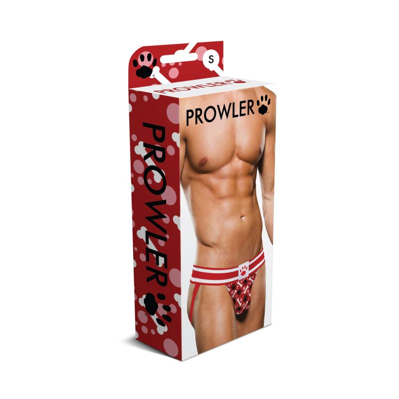 Red Paw Jock - Red/White - K. P.
