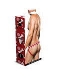 Red Paw Jock - Red/White - K. P.