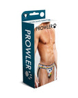 Oversized Paw Jock - White/Rainbow - K. P.