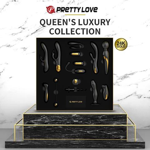 Queen's Luxury Collection - 18K Gold Plated - K. P.