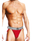 Jock - White/Red - K. P.