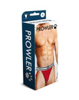 Jock - White/Red - K. P.