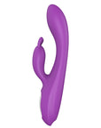 Naughty Heating Rabbit Vibrator - Purple - K. P.