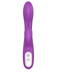 Naughty Heating Rabbit Vibrator - Purple - K. P.