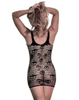 Seamless Skull Dress - Black - K. P.