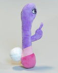 Scruffy Pet Toys - Bunny Vanderpump - Purple - K. P.