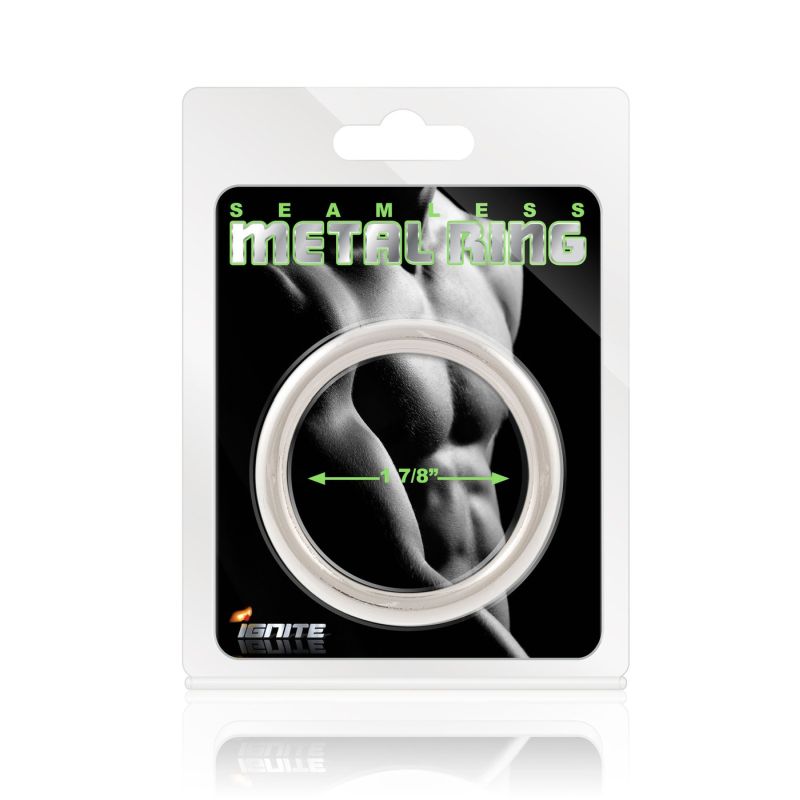 Ignite - Seamless Metal Cock Ring 48mm - K. P.