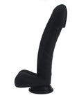 Realistic Cock with Balls - Black - K. P.