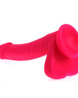 Realistic Cock with Balls - Pink - K. P.