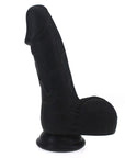 Pedro Thick Realistic Cock with Balls - Black - K. P.