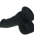 Pedro Thick Realistic Cock with Balls - Black - K. P.