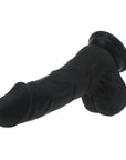 Pedro Thick Realistic Cock with Balls - Black - K. P.