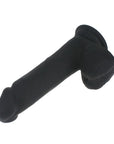 Thick Realistic Cock with Balls - Black - K. P.