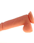 Thick Realistic Cock with Balls - Flesh - K. P.