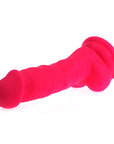 Realistic Dildo Veined Shaft with Balls - Pink - K. P.