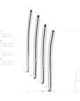 4 Piece Single Ended Dilator Set - Advanced - Silver - K. P.