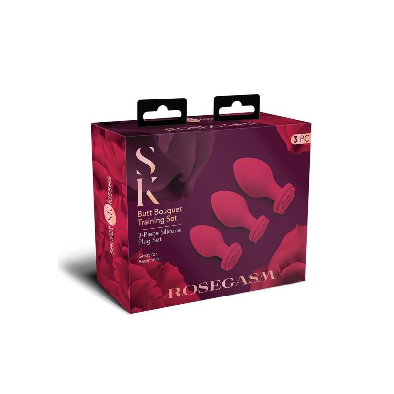 Butt Bouquet Training Set - Rosegasm - Burgundy - K. P.