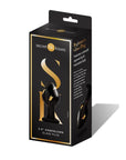 Handblown Glass Plug 3.5" - Black - K. P.