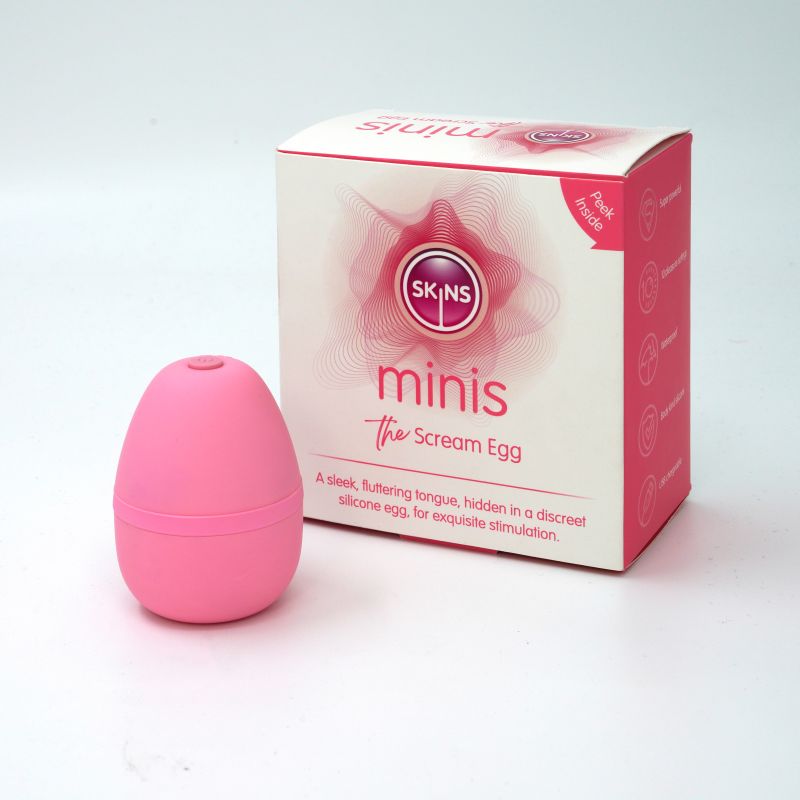 Skins Minis - The Scream Egg - Pink - K. P.