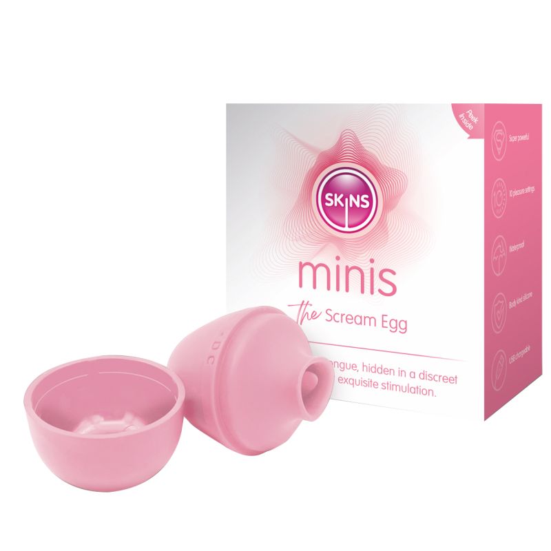 Skins Minis - The Scream Egg - Pink - K. P.