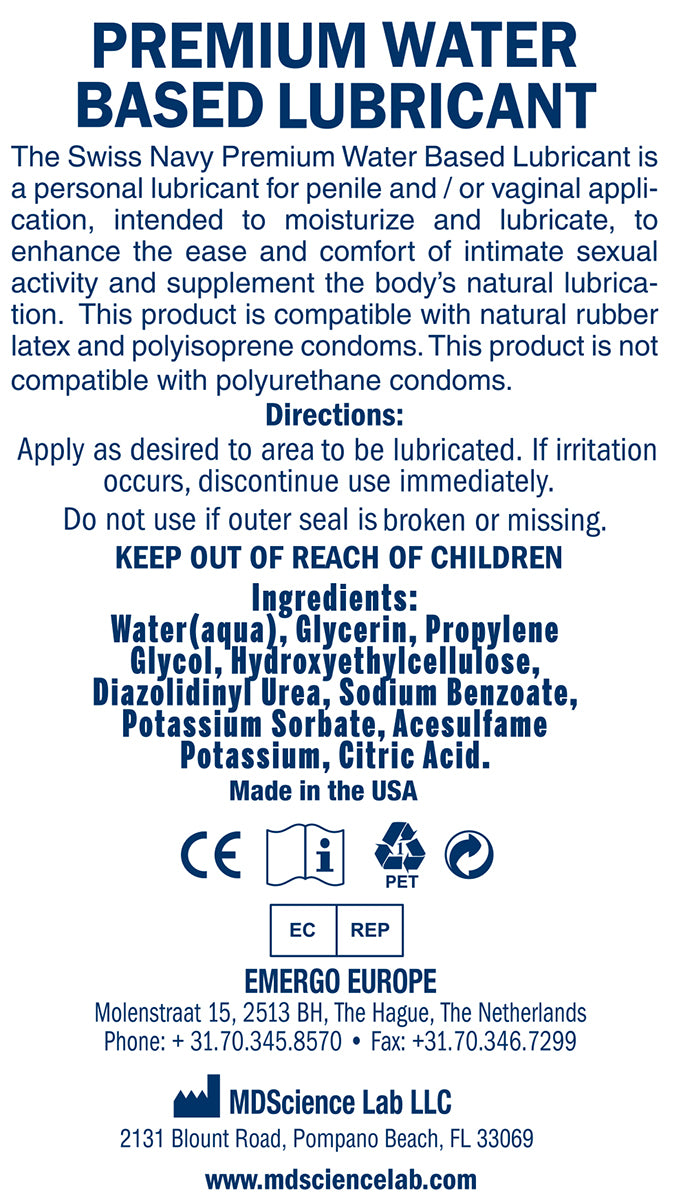 Swiss Navy Arousal Lubricant 2oz/59ml - K. P.