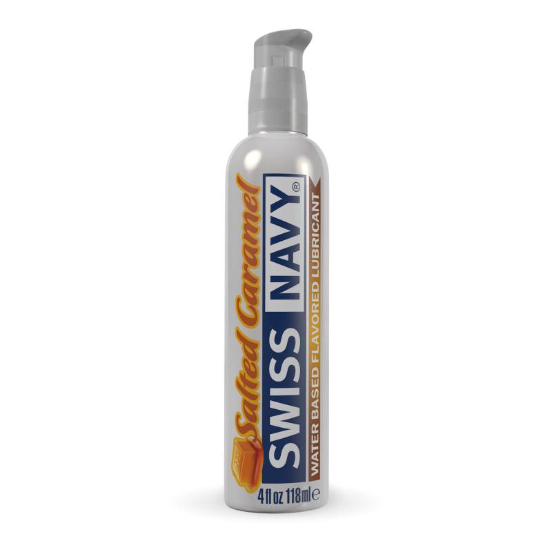 Swiss Navy Salted Caramel Lubricant 4oz - K. P.