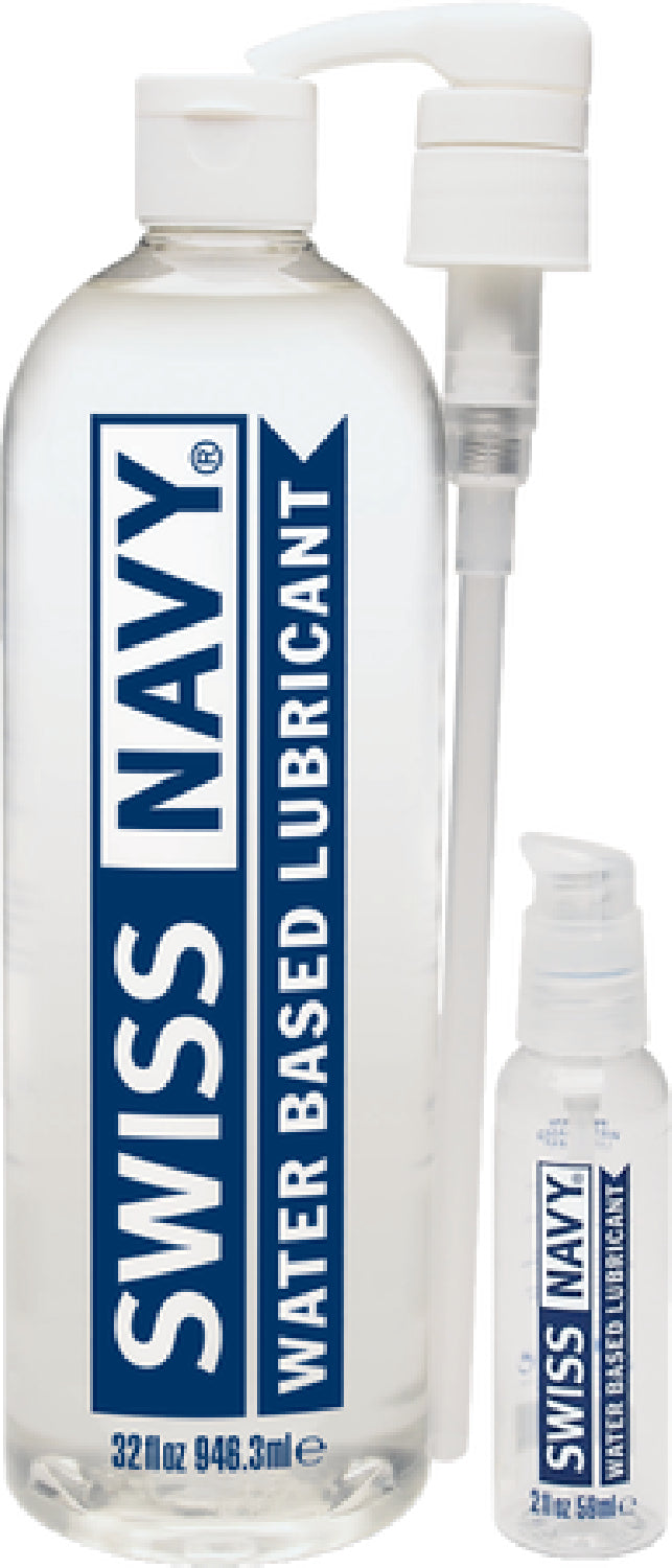 Swiss Navy Water Based Lubricant 32oz/946ml - K. P.