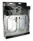 The Master Series - Coveted Collar And Clamp Union - Black/Silver - K. P.