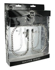 The Master Series - Coveted Collar And Clamp Union - Black/Silver - K. P.