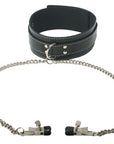 The Master Series - Coveted Collar And Clamp Union - Black/Silver - K. P.