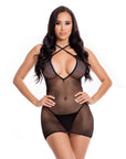 Spellbinding Mini Dress - Black - K. P.