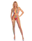 Raibow 2 Piece Bodystocking - Rainbow - K. P.